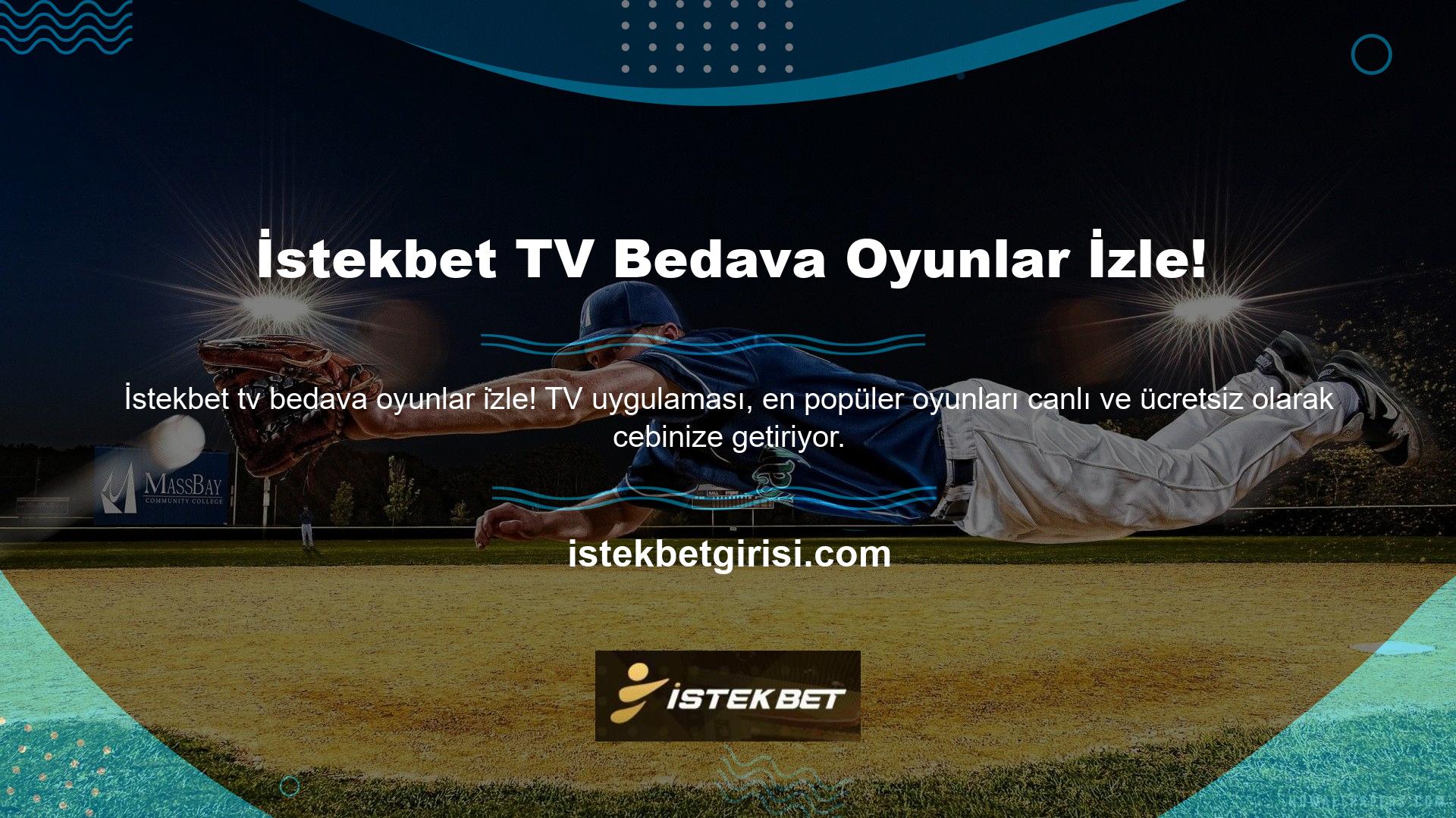 Maçı cep telefonunuzdan izlemek ve farklı ligleri gerçek zamanlı olarak takip etmek için web sitemiz TV servisine tıklayın