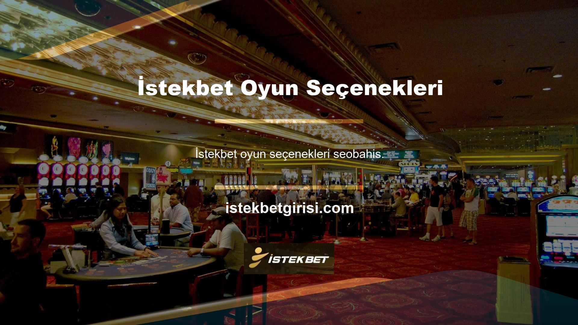 com Casino Craps, Baccarat, Tek Aşamalı Blackjack, İki Aşamalı Blackjack, Sekiz Aşamalı Blackjack, Üç Kart Poker, Jack or Better Poker, Turnuva Blackjack, 5 Aşamalı Çok Elli Blackjack, Amerikan Ruleti, Avrupa Home Rulet ve Barbut'u adresleyin