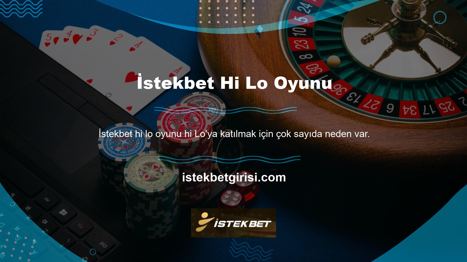 Hi Lo birçok kişi için popüler bir seçim olsa da çevrimiçi bahisler ve casinolar daha çok tercih edilmektedir